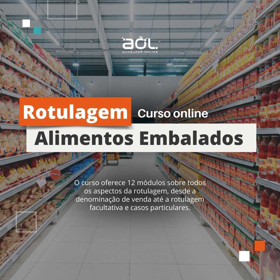 Curso Rotulagem de Alimentos